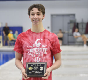 University High swimmer Frankie McCutchan sets personal best, wins state title in 500-yard freestyle